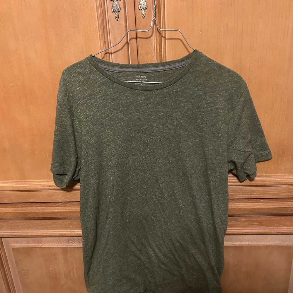 Old Navy Forest Green Short Sleeve Tee
